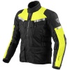 Rev'it Sand 2 HV Textile Jacket - Black / Neon Yellow