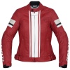 Rev'it Ladies CR Leather Jacket - Red/White