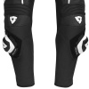 Rev'it Apollo Leather Jeans - White / Black