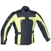 Richa Sprint Textile Jacket - Black / Fluo Yellow
