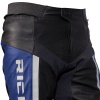 Richa Hub Leather Jeans - Black / Blue