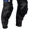 Richa Hub Leather Jeans - Black / Blue