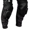 Richa Hub Leather Jeans - Black / White