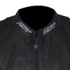 RST Stunt Leather Jacket - Black / Black