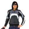 RST Ladies Rift Leather Jacket - Gun