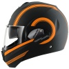 Shark Evoline Series 3 Moovit - Matt Black / Orange / Black