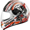 Shark S600 Chuka Chuka - White / Red / Orange