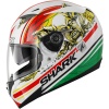 Shark S700S Circus - White / Green / Red