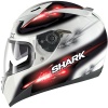 Shark S900C Darkin - White / Black / Red