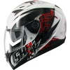 Shark S900C Finks - White / Black / Red