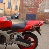 Pyramid Solo Seat Cowl -  FZR 600 - Unpainted Black