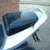 Pyramid Solo Seat Cowl -  FZR 600 - Unpainted Black