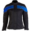Spada Ladies Electra Textile Jacket - Black / Blue