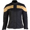 Spada Ladies Electra Textile Jacket - Black / Sand