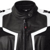 Spidi Ladies Gara Leather Jacket - Black / White