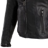 Spidi Ladies Myst Race Leather Jacket - Black