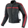 Spidi Ladies Symbol Leather Jacket - Black / Red