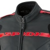 Spidi Ladies Symbol Leather Jacket - Black / Red
