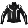 Spidi Ladies Gara Textile Jacket - Black / White