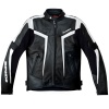 Spidi Gara Leather Jacket - Black / White