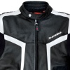 Spidi Gara Leather Jacket - Black / White