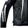 Spidi Gara Leather Jacket - Black / White