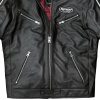 Spidi Heritage Leather Jacket - Black / Ice