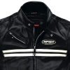 Spidi JK Leather Jacket - Black / Ice