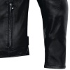 Spidi JK Leather Jacket - Black / Ice