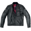 Spidi One Leather Jacket - Black