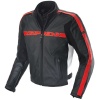 Spidi Symbol Leather Jacket - Black / Red