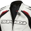 Spidi Track Leather Jacket - White