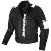 Spidi Netrace Textile Jacket - Black / White