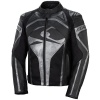 Spyke Raptor Leather Jacket - Gun / Black