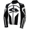Spyke Raptor Leather Jacket - White / Black
