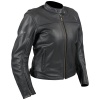 Weise Ladies Retro Leather Jacket