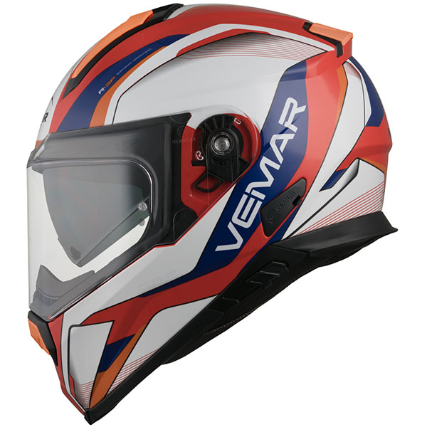 Vemar Zephir Lunar - Red / White / Orange / Blue