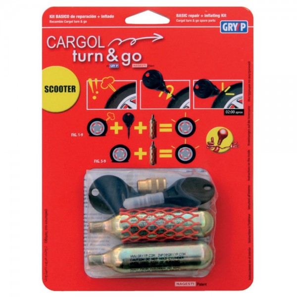 Image of Gryyp Cargol Turn &amp; Go Repair Kit 2