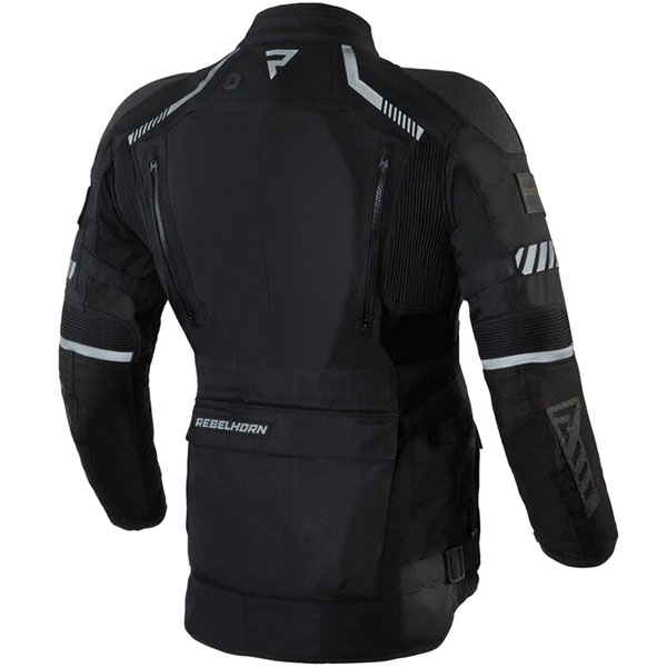 Rebelhorn Patrol Textile Jacket - Black - FREE UK DELIVERY