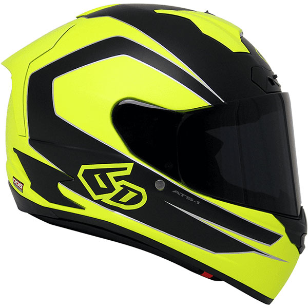 Image of 6D ATS-1 Helmet - Hi Viz Yellow