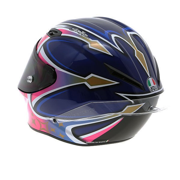 AGV Corsa-R Jack 2017 - Pink / Blue / White - FREE UK DELIVERY