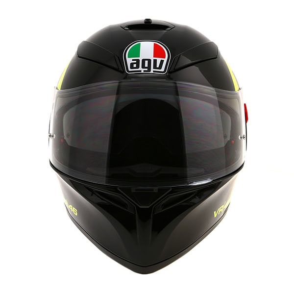 AGV K-3 SV Bollo 46 - Black / Yellow - FREE UK DELIVERY