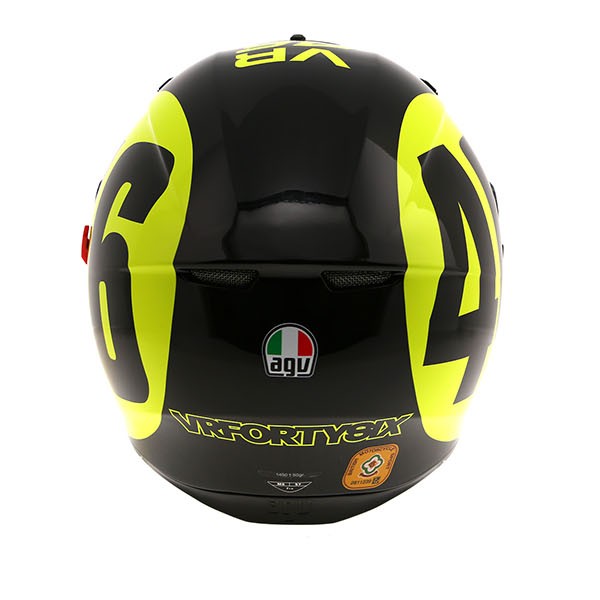 AGV K-3 SV Bollo 46 - Black / Yellow - FREE UK DELIVERY
