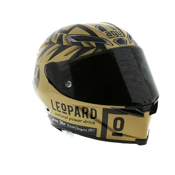 Mir World Champion 2017 Agv Leopard Joan Mir AGV Pista GP R