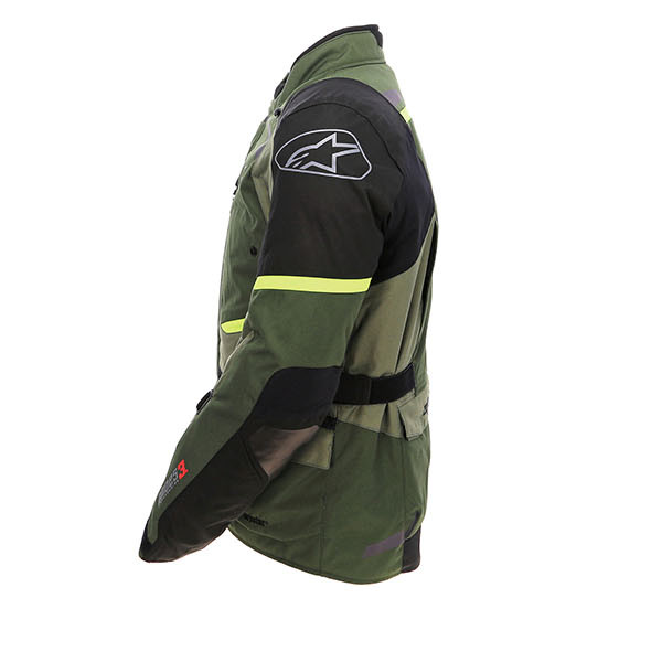 F... New Alpinestars Andes V3 Drystar Forest Military Green Motorcycle Jacket 
