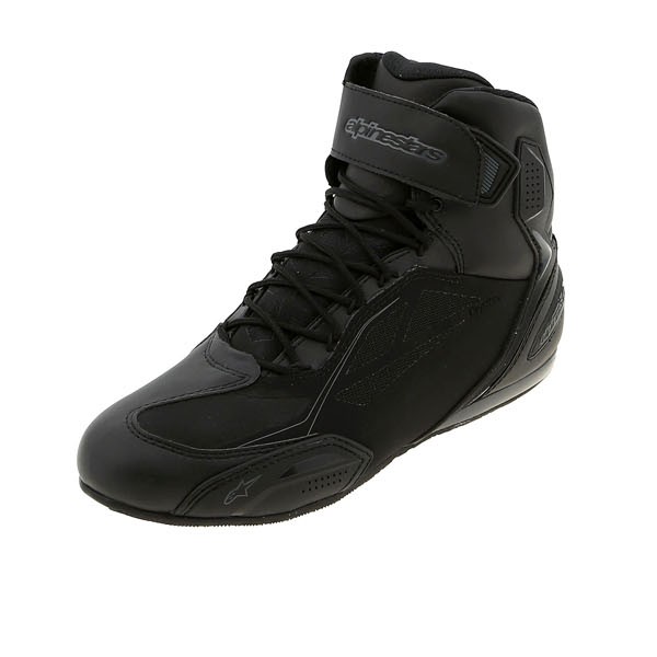 Alpinestars Faster-3 Drystar Shoes - Black / Cool Grey - FREE UK DELIVERY