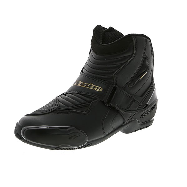 39 Alpinestars SMX-1R Womens Street Motorcycle Boots Black//Gold