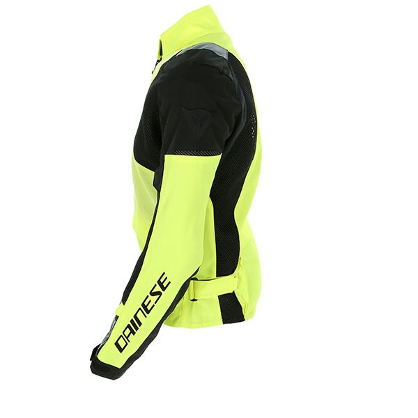 Dainese Ladies Air Tourer Textile Jacket Fluo Yellow Ebony Black FREE UK DELIVERY