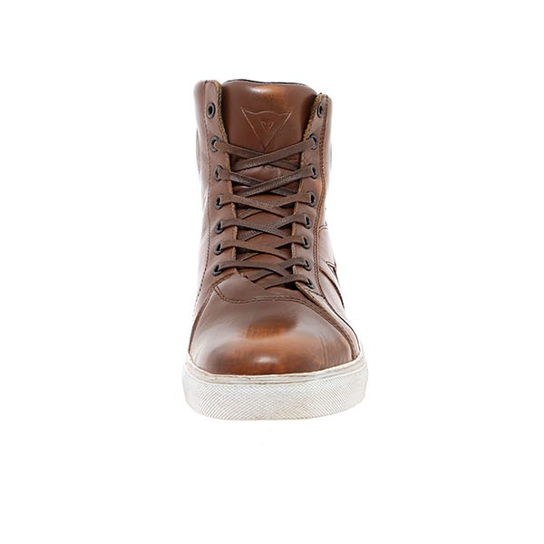 women tan moto boots