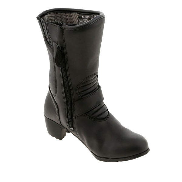 Eleveit Lady Rider Waterproof Leather Boots - Black - FREE UK DELIVERY